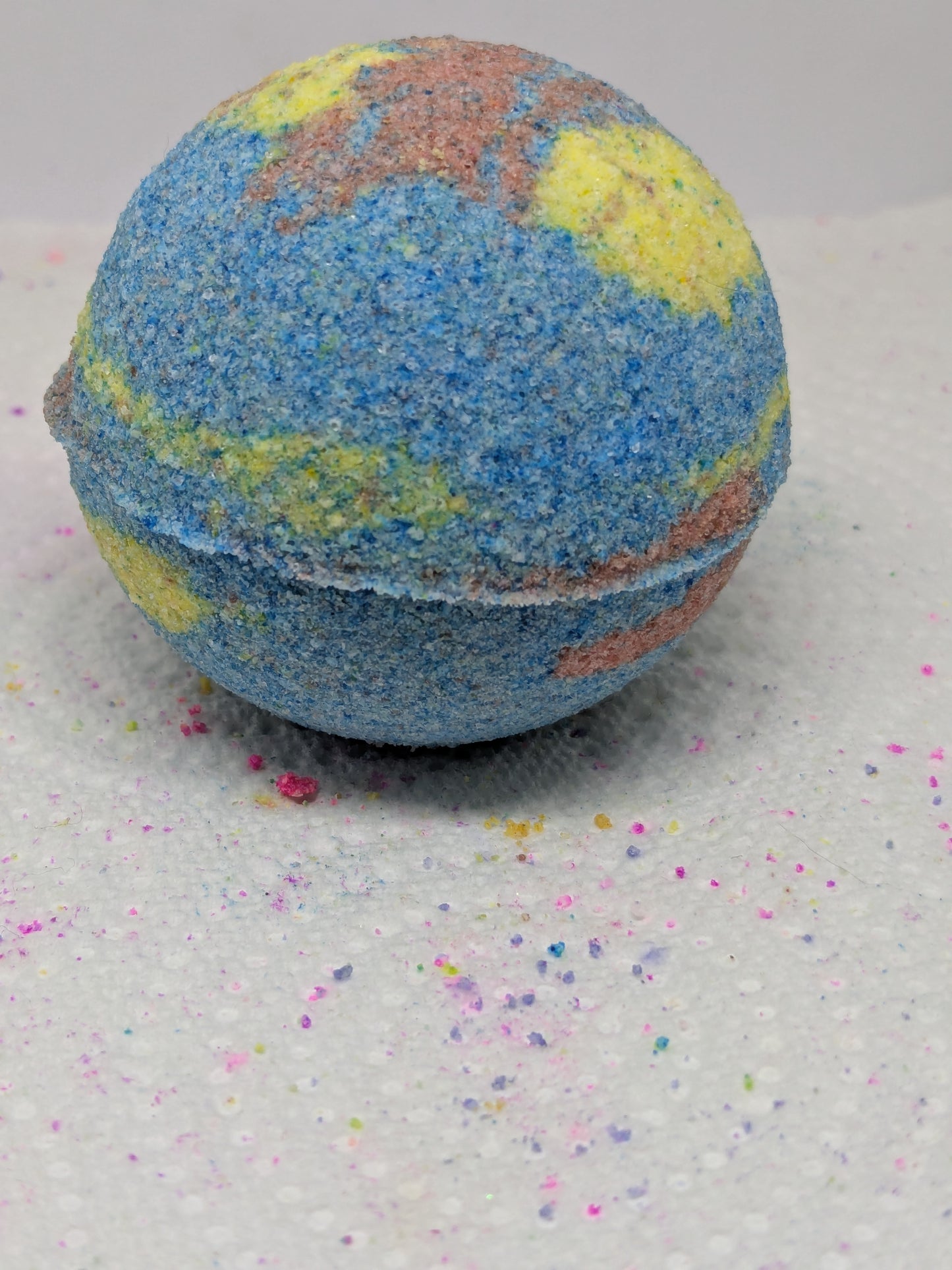 Sherbet lemon Bath bomb
