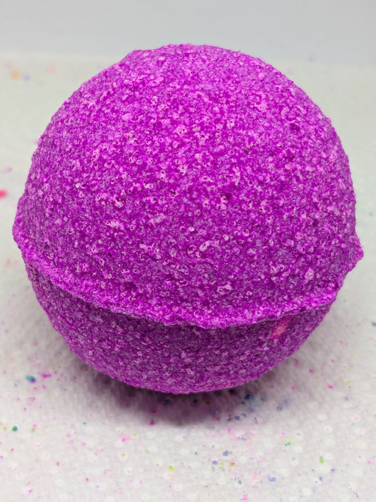 Comforting therapy bath bomb