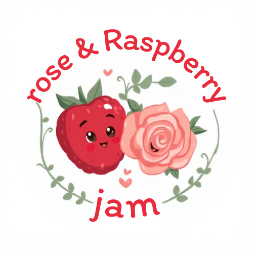 Rose & Rasberry jam bathbomb